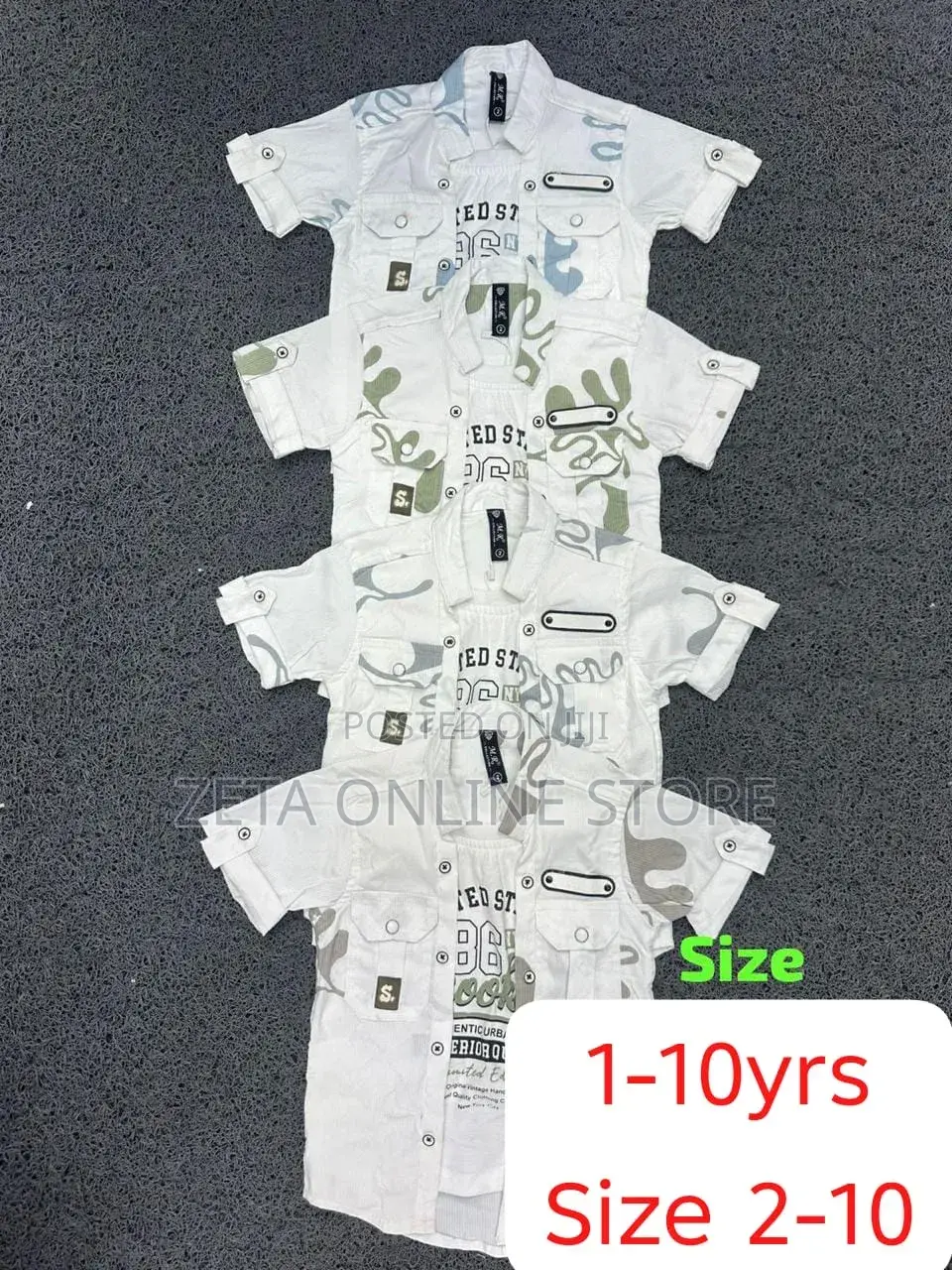 Boys Tshirts and Shirts Available