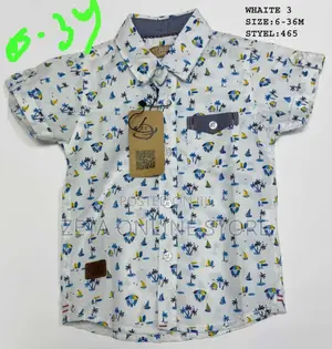 Boys Tshirts and Shirts Available