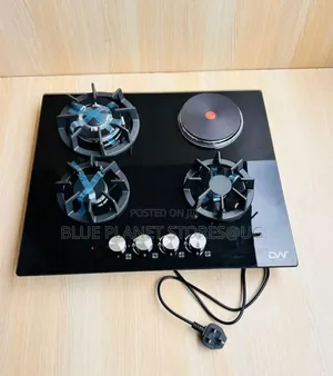 DIGIWAVE 3 Gas + 1 Electric Built-in Hobbs \\ DWHOB2001