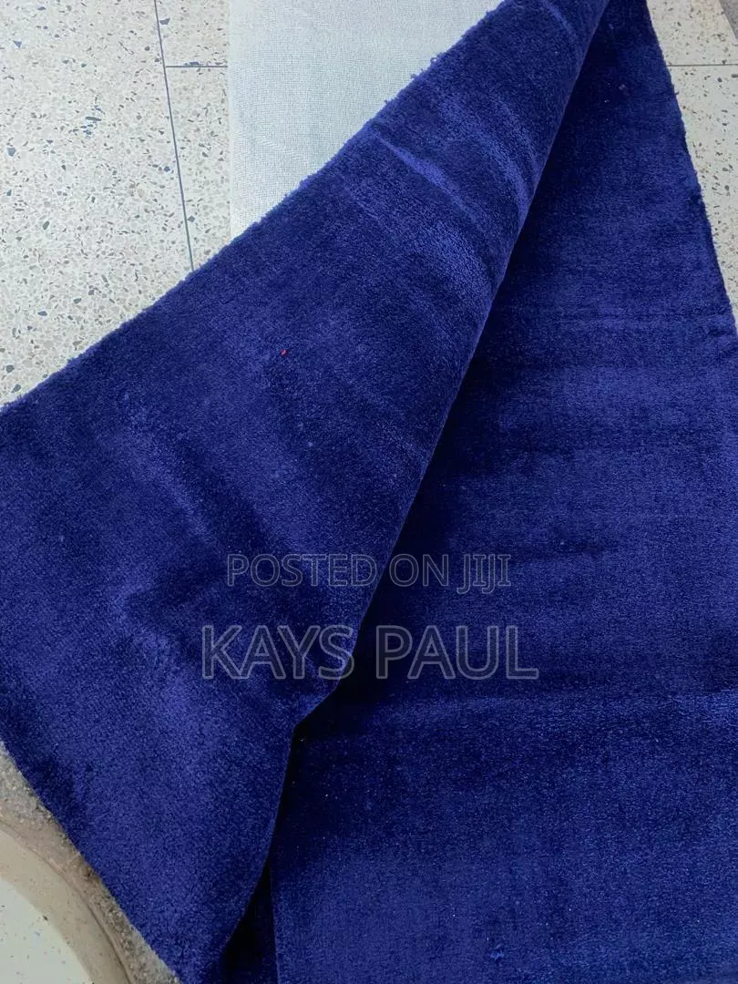 Navy Blue and Maroon Soft Galaxy Carpets Available in All Sizes