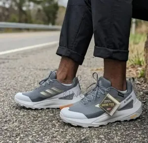 Grey and White Adidas Terrex GORE-TEX Waterproof Outdoor and Hiking