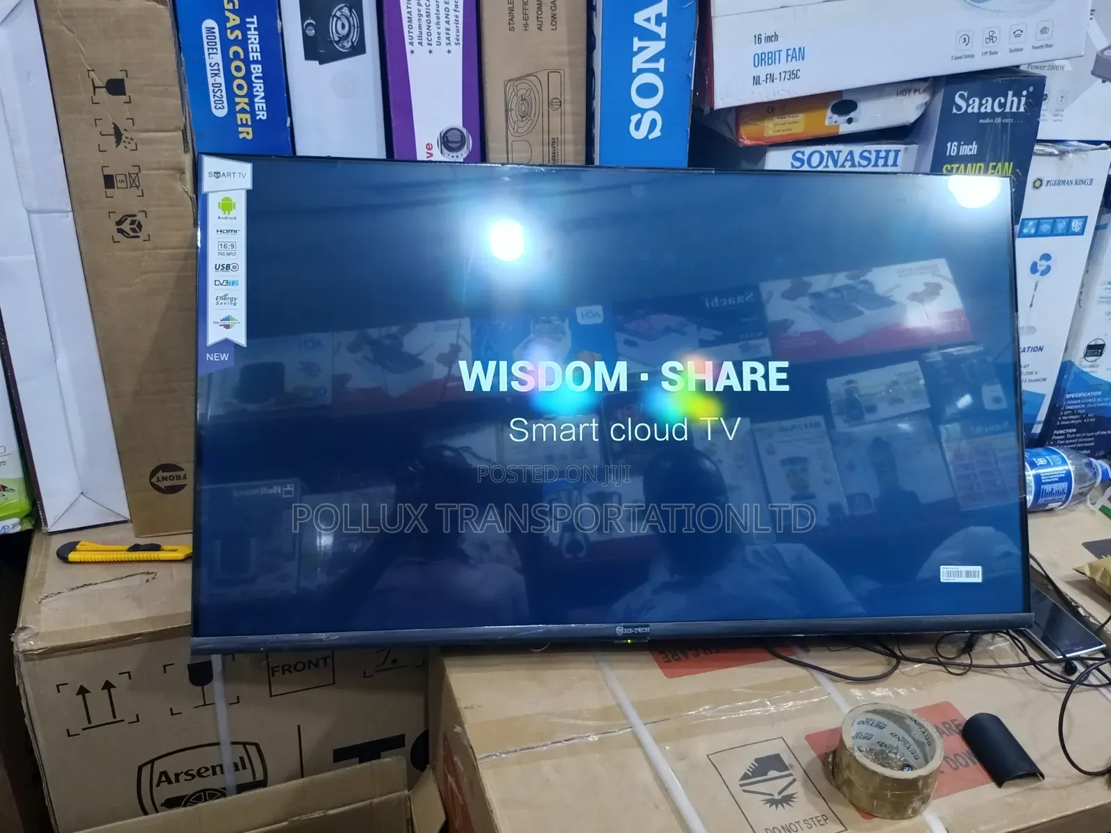 Mi-Tech Smart TV With 8Gb Internal Storage