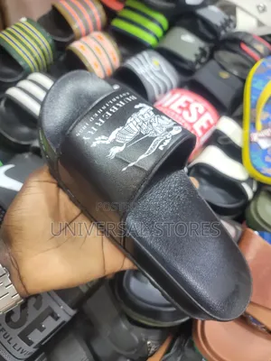 Burberry Equestrian Knight Slide Sandals