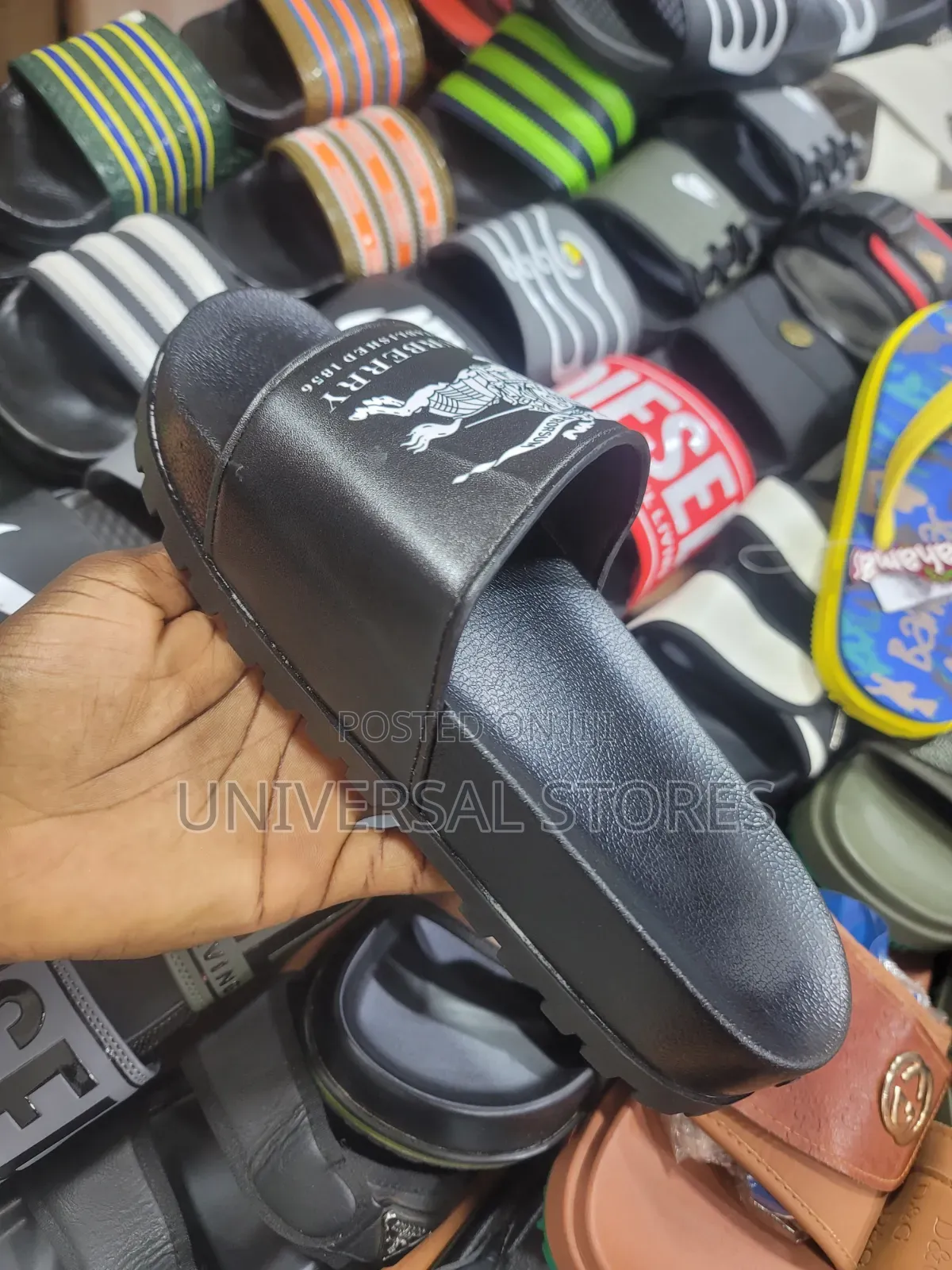 Burberry Equestrian Knight Slide Sandals