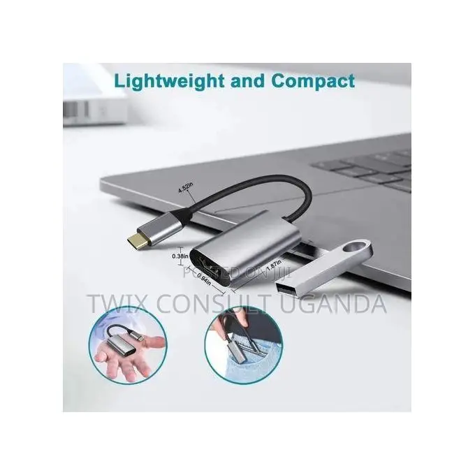 USB 3.1 Type-C to HDMI Adapter – 4K 30Hz