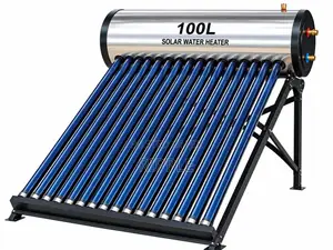 100l Solar Water Heater Vacuum Tube Hot Water System Uganda
