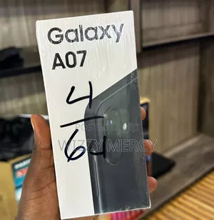 New Samsung Galaxy A07 64 GB Black