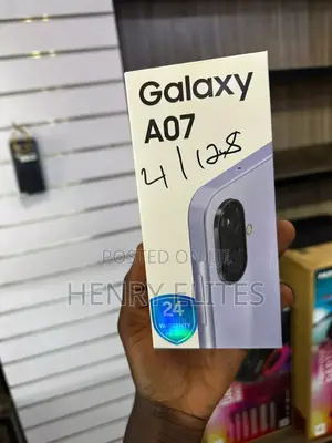 New Samsung Galaxy A07 4G 128 GB Purple