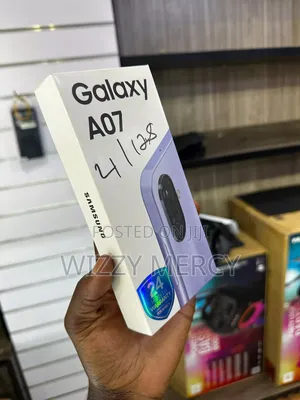 New Samsung Galaxy A07 4G 128 GB Purple