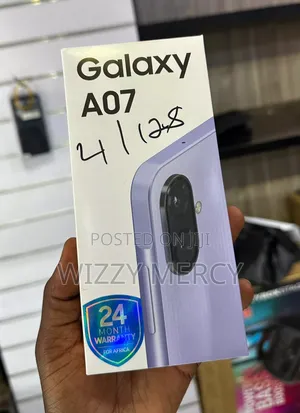 New Samsung Galaxy A07 4G 128 GB Purple