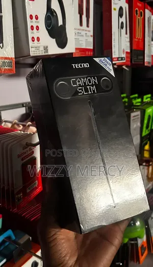 New Tecno Camon Slim 256 GB Black