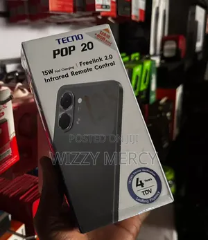 New Tecno Pop 20 128 GB Gray