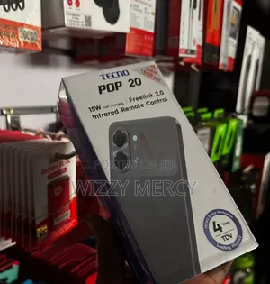 New Tecno Pop 20 128 GB Silver