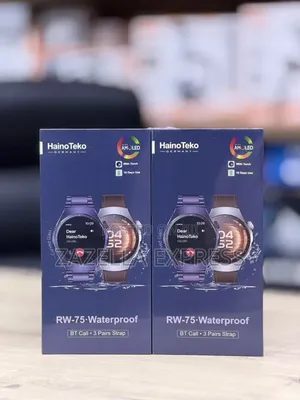 Haino Teko RW75 (RW-75) Waterproof Smart Watch With Curved AMOLED