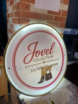 Acrylic Back Light Indoor Logo Signs