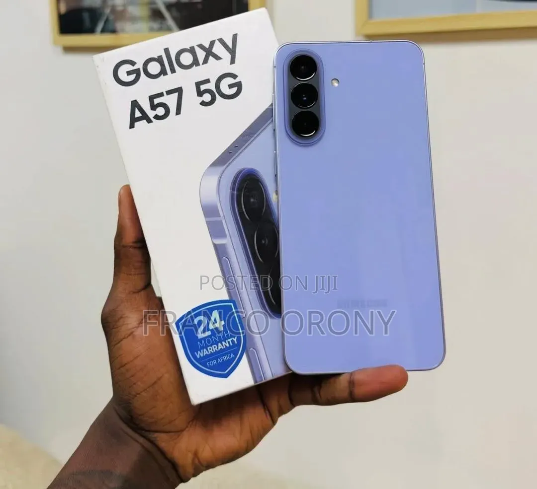 New Samsung Galaxy A57 256 GB Purple