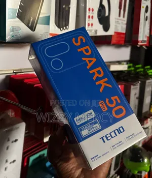 New Tecno Spark 50 Pro 256 GB Black