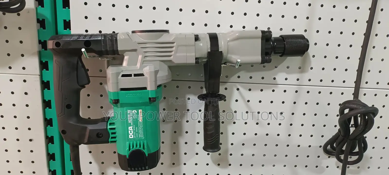 DCA AZG06-6S Corded Electric Demolition and Percussion Hammer