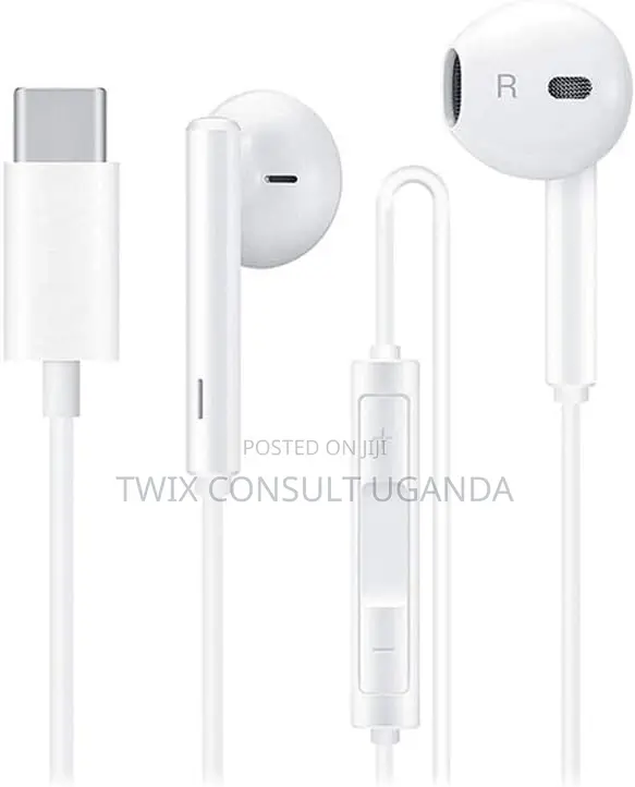 USB Type-C in-Ear Earphones – Wired Headset With Microphone