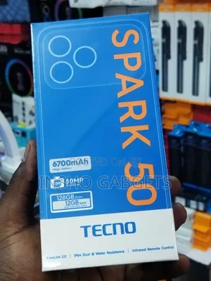 New Tecno Spark 50 128 GB Blue