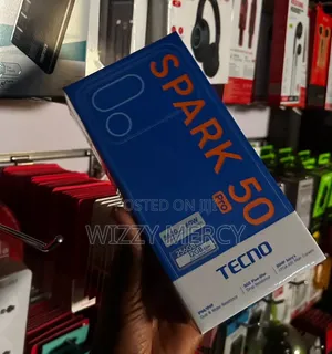New Tecno Spark 50 Pro 256 GB Black