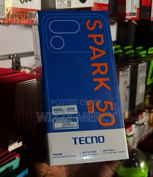 New Tecno Spark 50 Pro 256 GB Silver