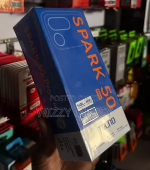 New Tecno Spark 50 Pro 256 GB Silver