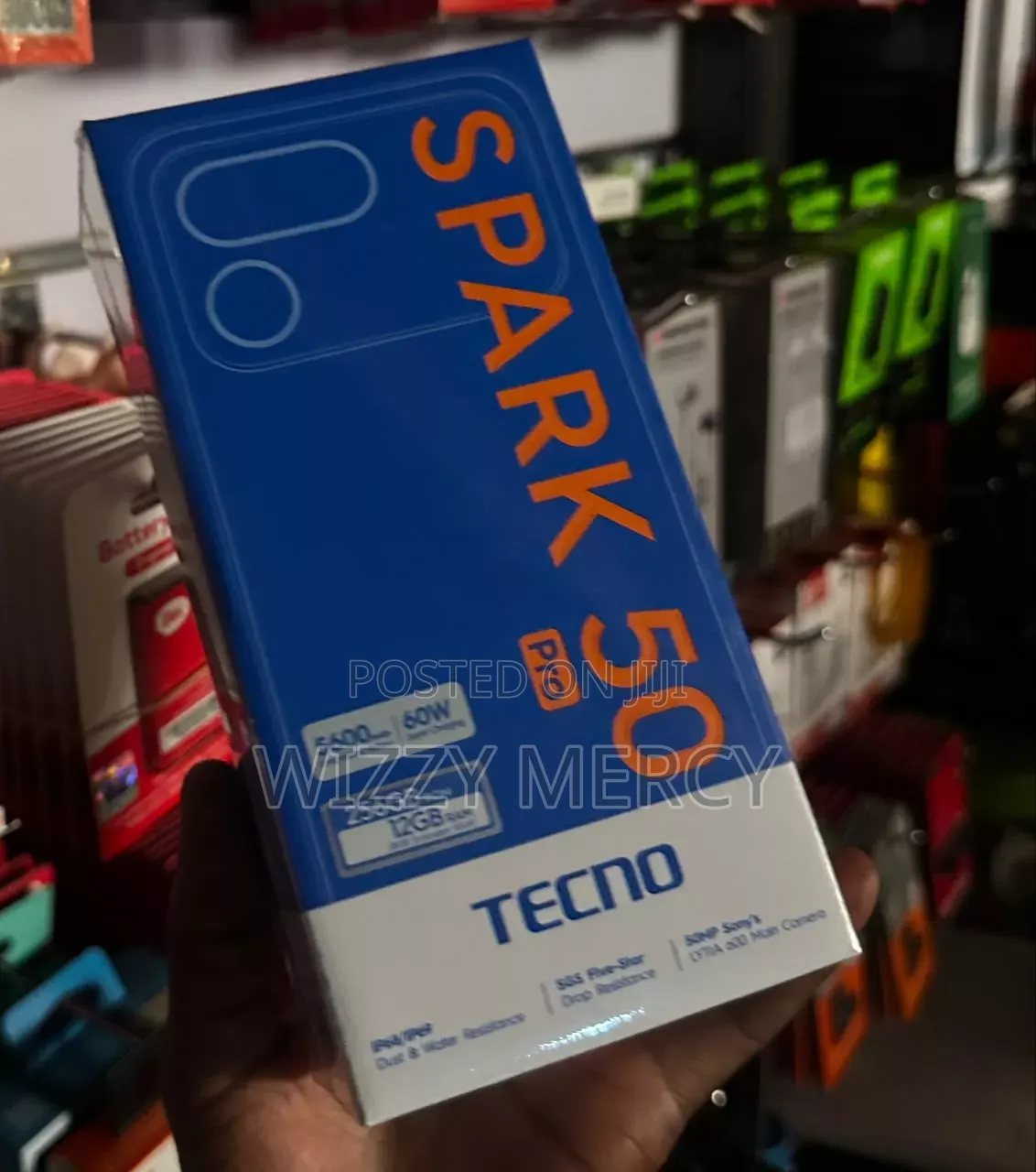 New Tecno Spark 50 Pro 256 GB Gray