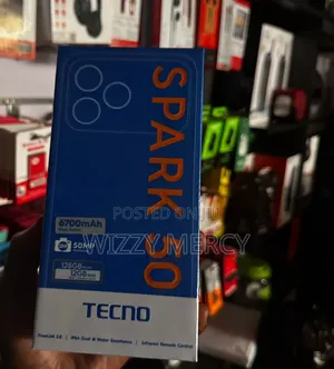New Tecno Spark 50 128 GB Black