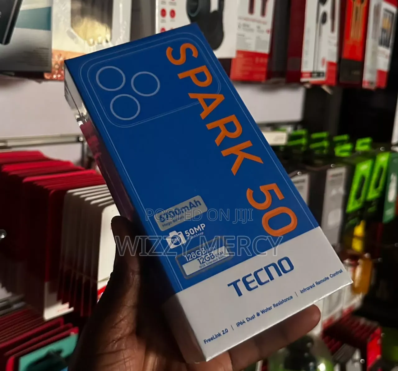 New Tecno Spark 50 128 GB Silver
