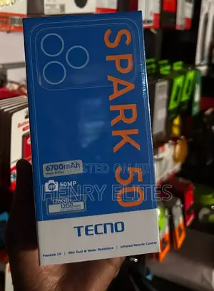 New Tecno Spark 50 128 GB Silver