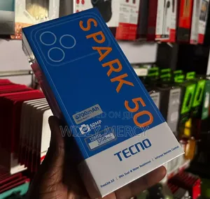 New Tecno Spark 50 128 GB Blue