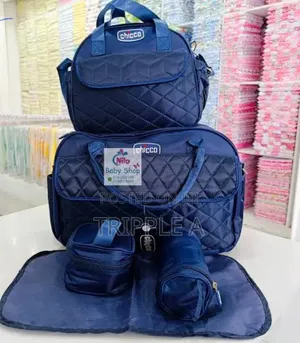5pcs Chicco Baby Diaper Bag