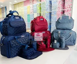 5pcs Chicco Baby Diaper Bag