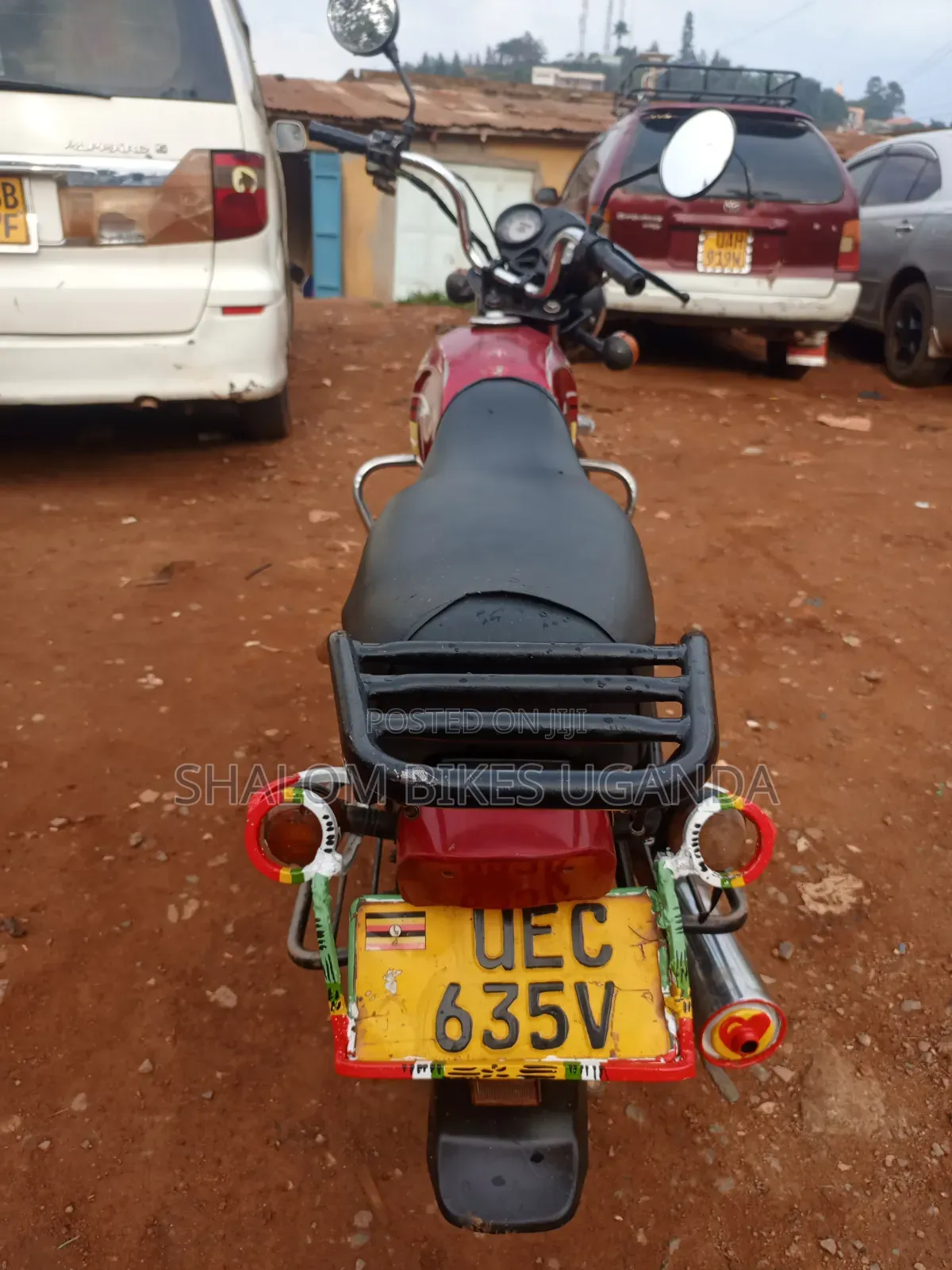 TVS HLX 125 2017 Red