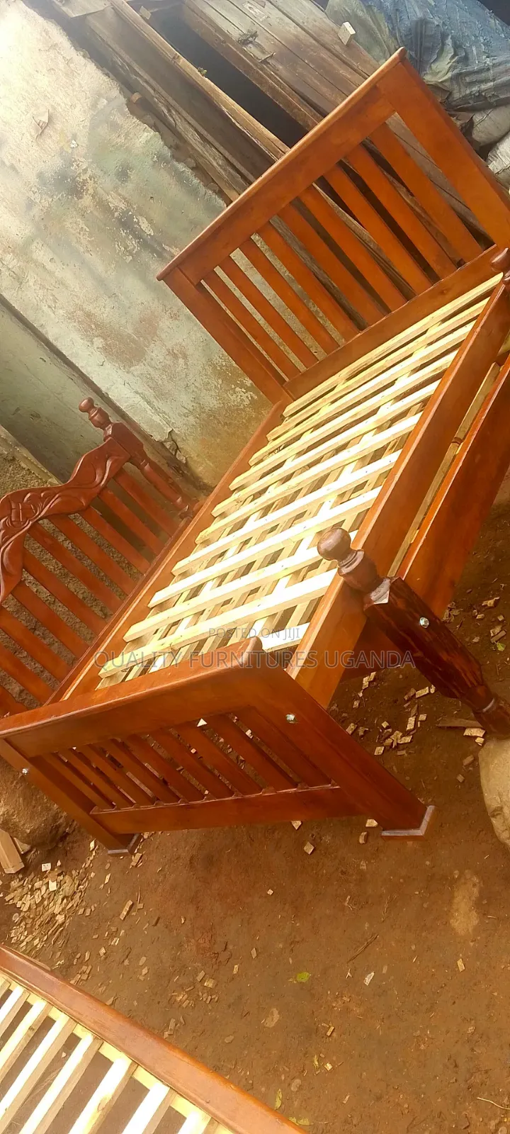 Brand New Solid 4x6 Brown Bedding Bed