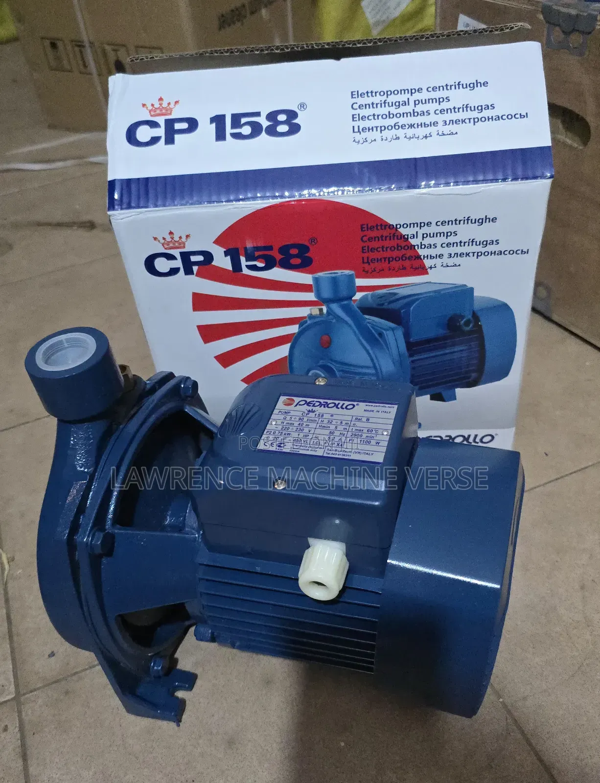 CP 158 Surface Pump I HP Pedrolla