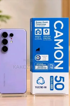 New Tecno Camon 50 Ultra 512 GB Purple