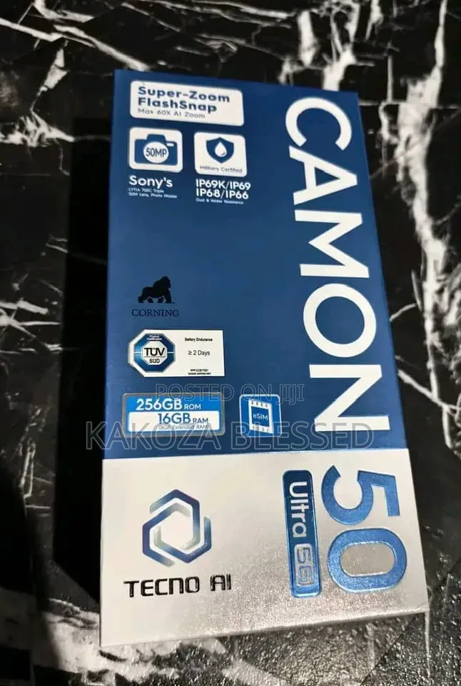 New Tecno Camon 50 Ultra 512 GB Gray