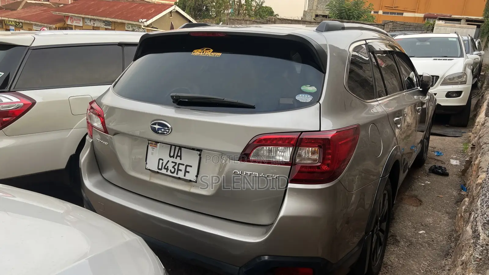 Subaru Outback 2016 Gray