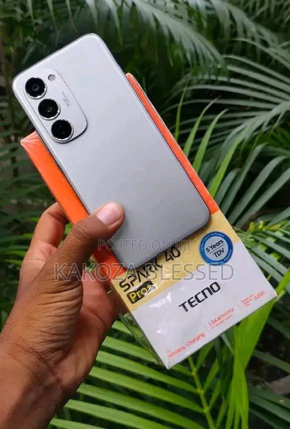 New Tecno Spark 40 Pro+ 256 GB Gray