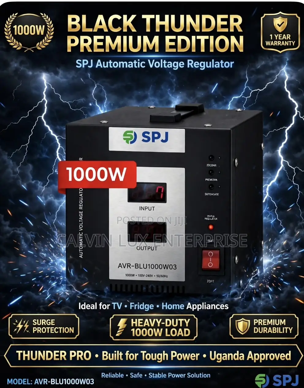 Voltqge Protector Stabilizer 1000w