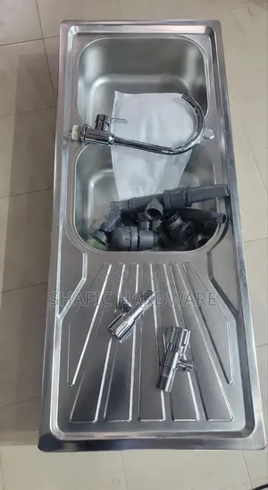 Kichen Sink Complete Set With Mixer Tap or Valves Liangdu Heavy Duty