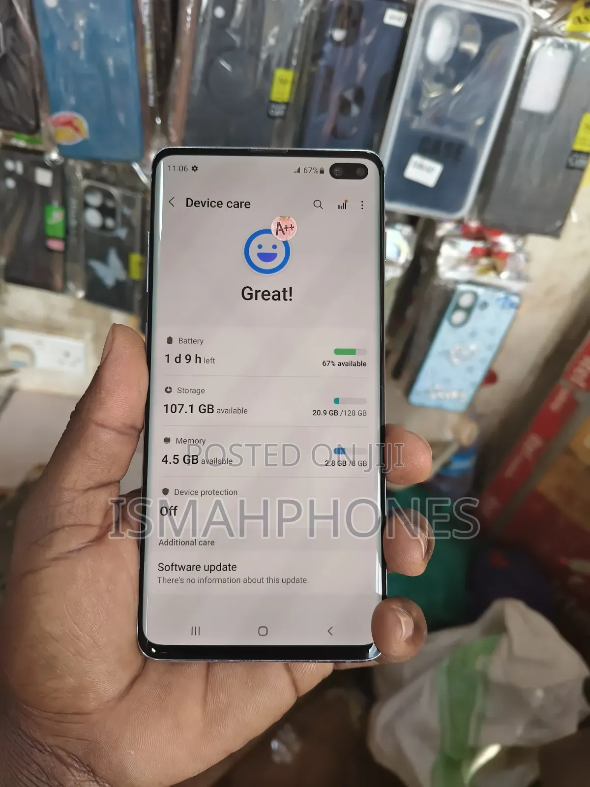 Samsung Galaxy S10 Plus 128 GB Blue
