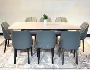 Glass Top Dining Table Set