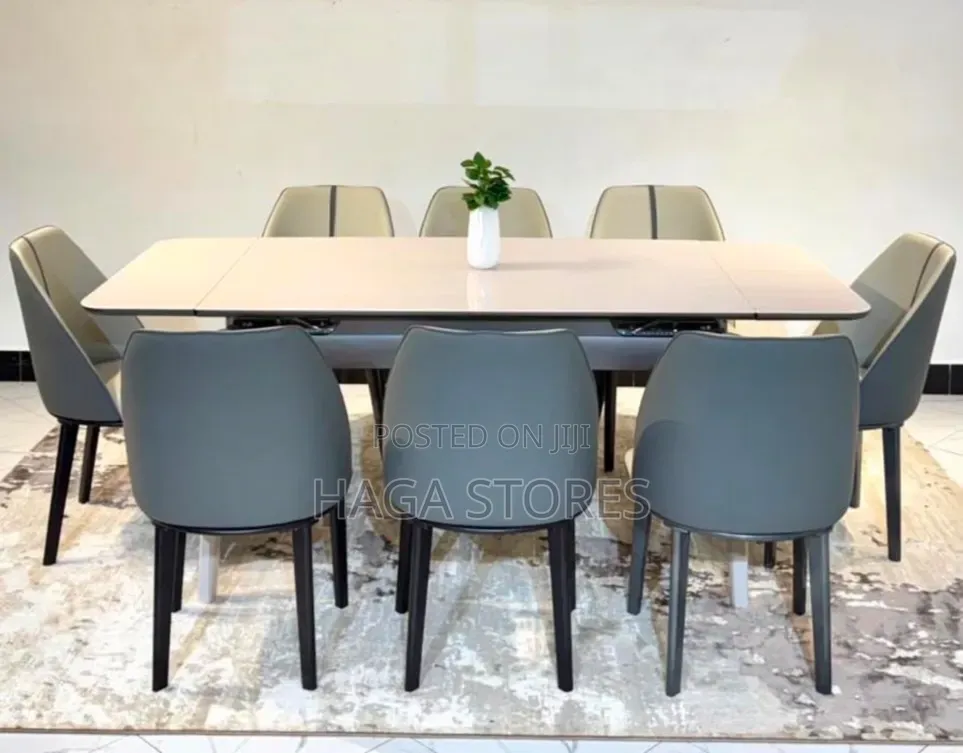 Glass Top Dining Table Set