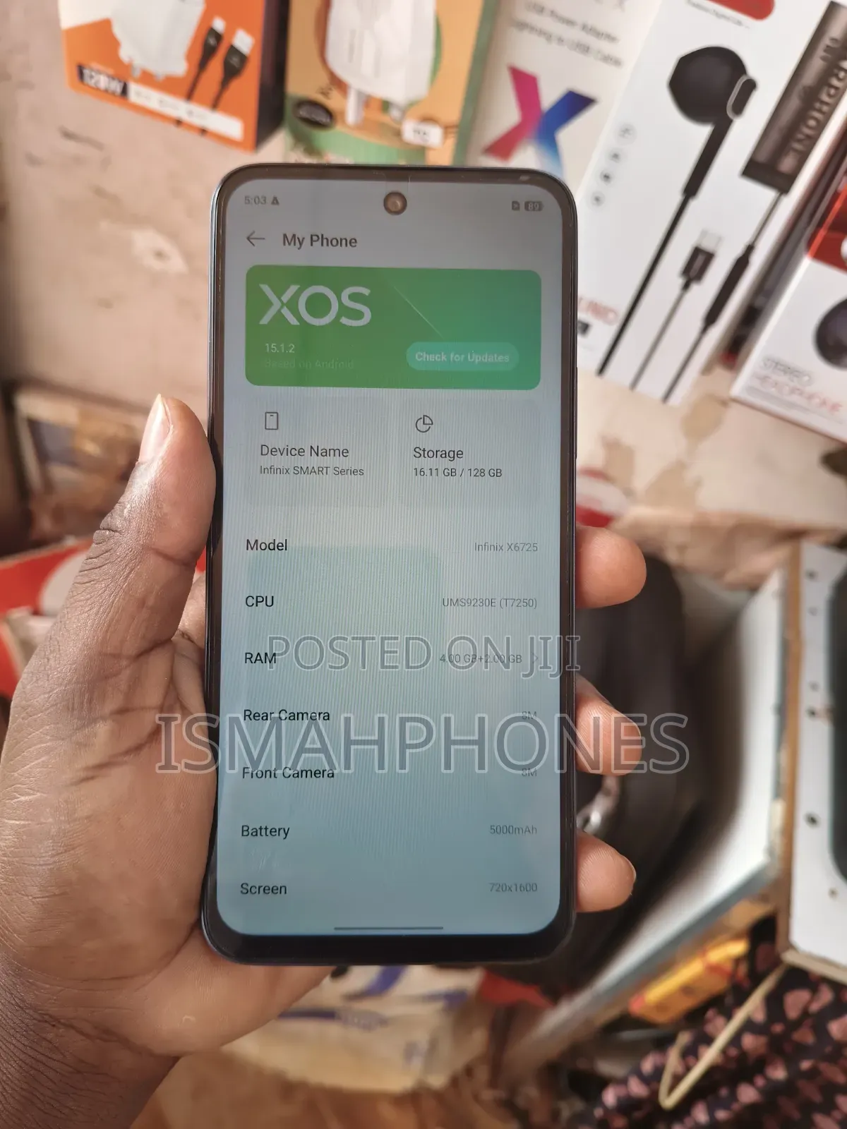 Infinix Smart 10 128 GB Black