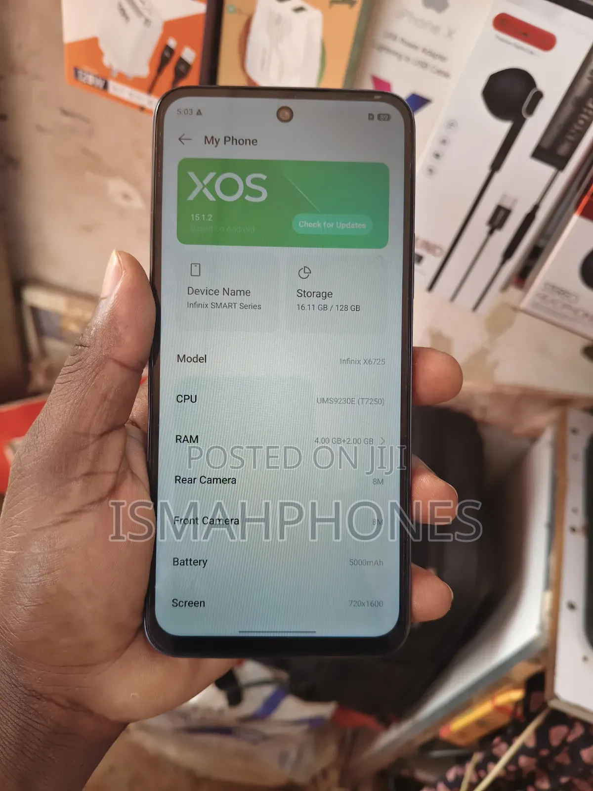 Infinix Smart 10 128 GB Black