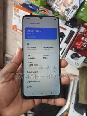 Realme Note 70 128 GB Black