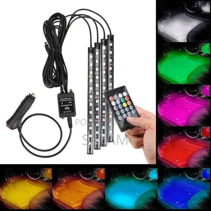 Car Ambient Light With LED Atmosphere Lamp Control Automotive Interior